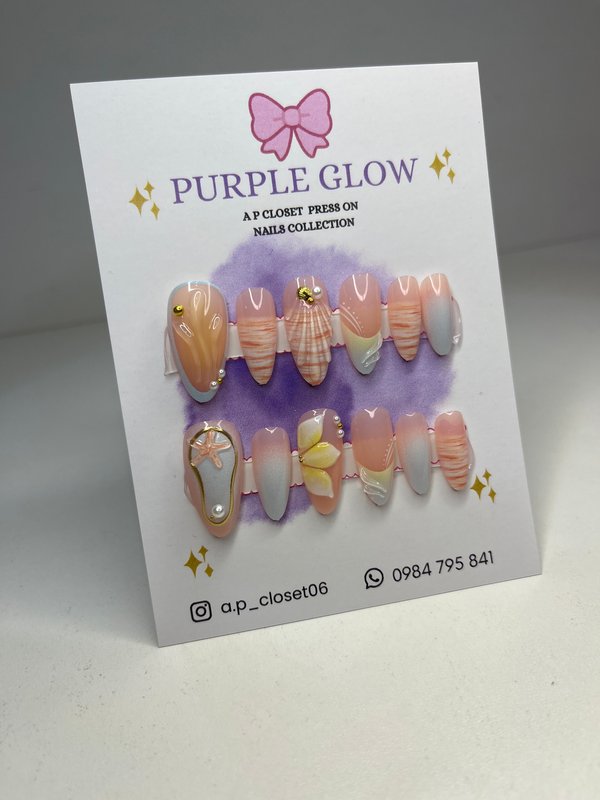 ᥫ᭡ Uñas press on nails | Almendradas premium 