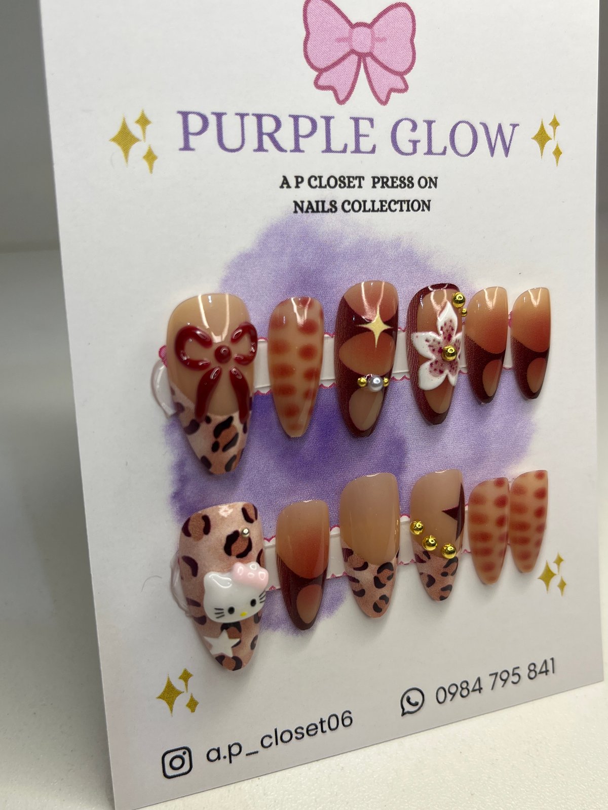 ᥫ᭡ Uñas press on nails | Almendradas premium  - 2