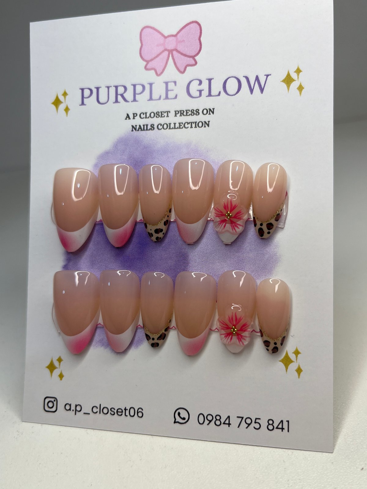 ᥫ᭡ Uñas press on nails | Almendradas premium  - 2