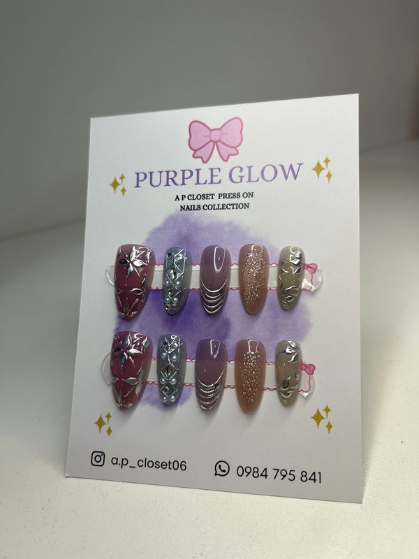 ᥫ᭡ Uñas press on nails | Almendradas premium 