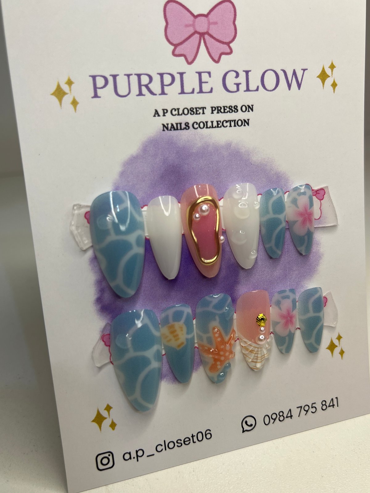 ᥫ᭡ Uñas press on nails | Almendradas premium  - 2