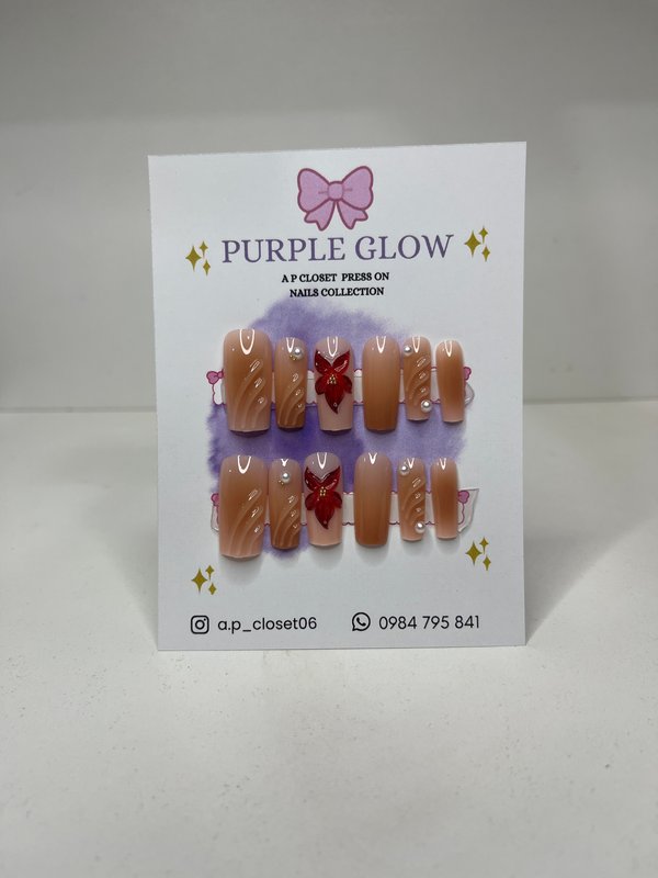 Press on nails cuadrado largo