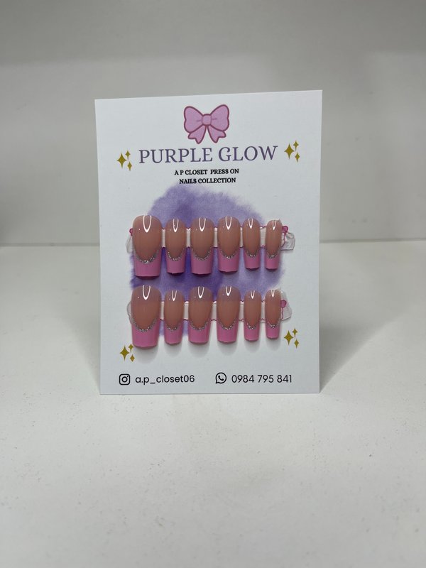 Press on nails cuadrado largo