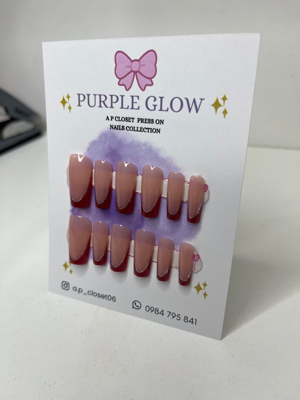 Press on nails cuadrado largo