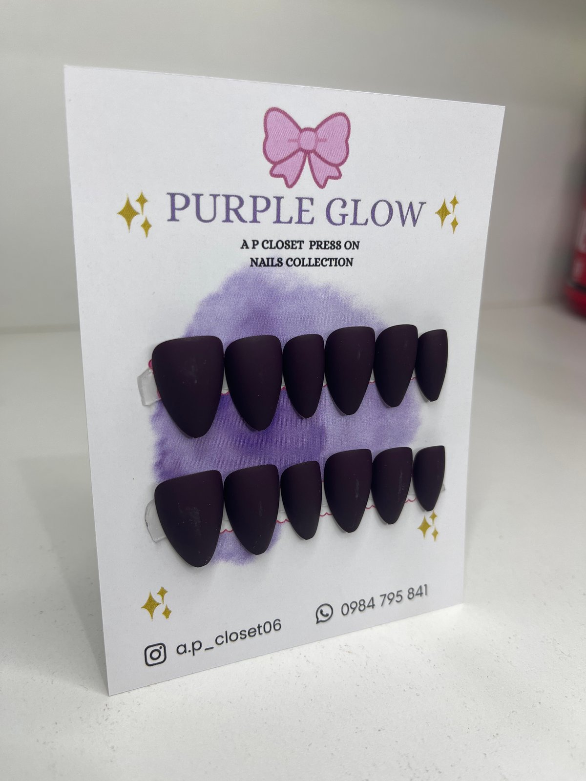 ᥫ᭡ Press on Matte - 2