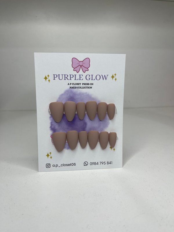 ᥫ᭡ Press on Matte