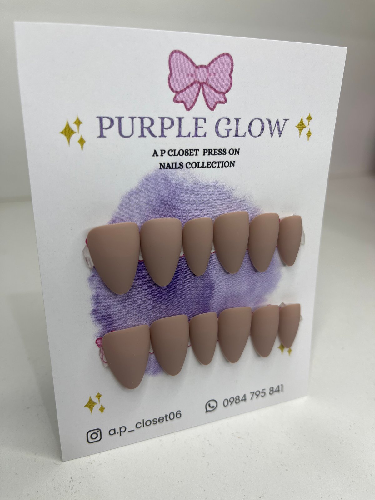 ᥫ᭡ Press on Matte - 2