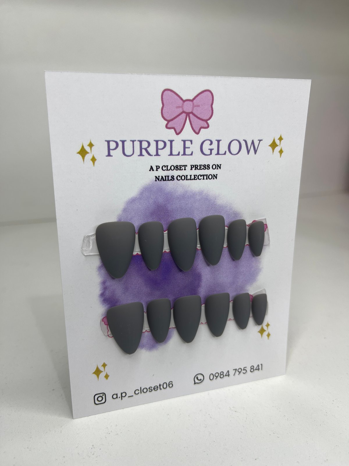 ᥫ᭡ Press on Matte - 2