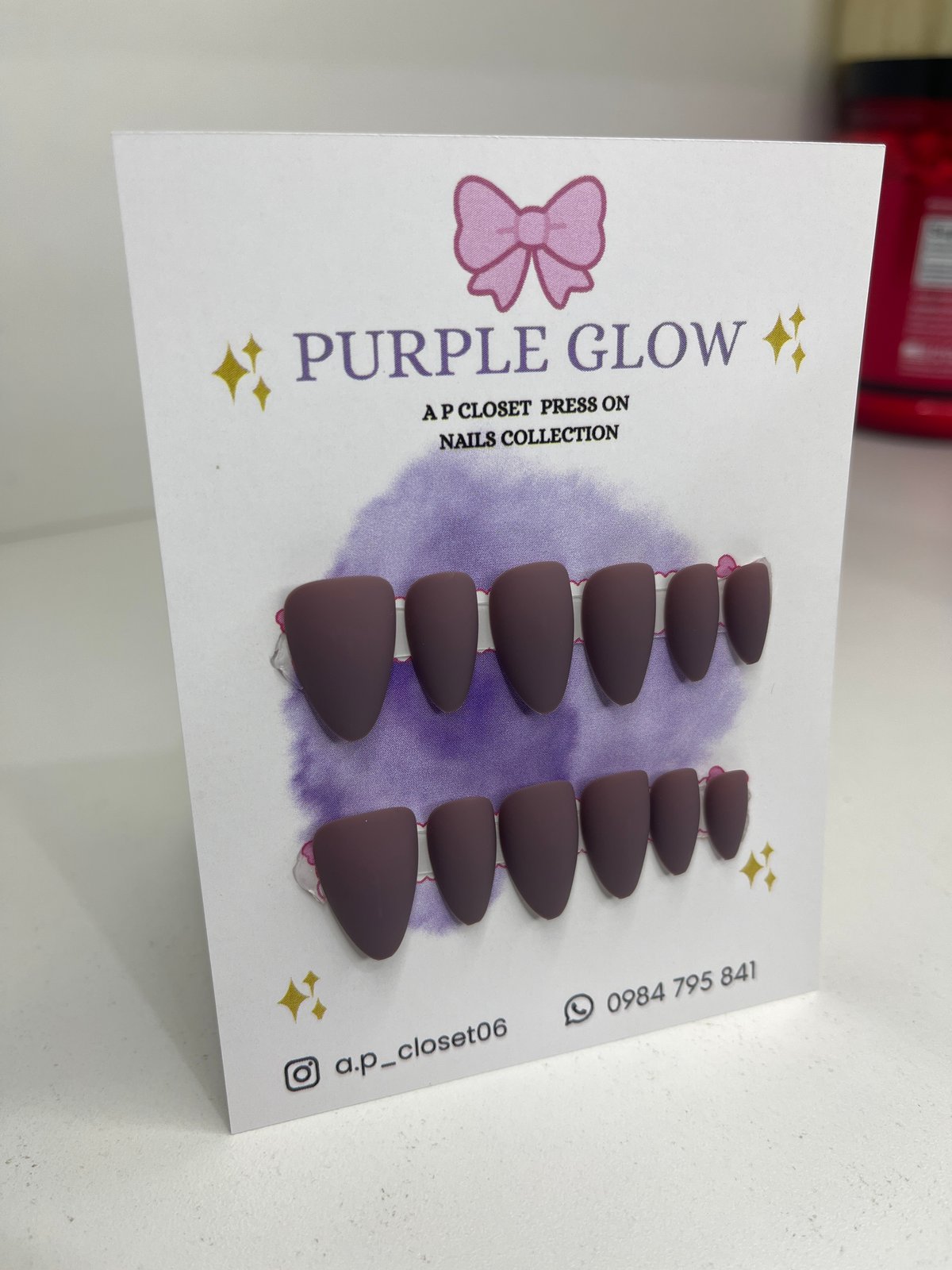 ᥫ᭡ Press on Matte - 2