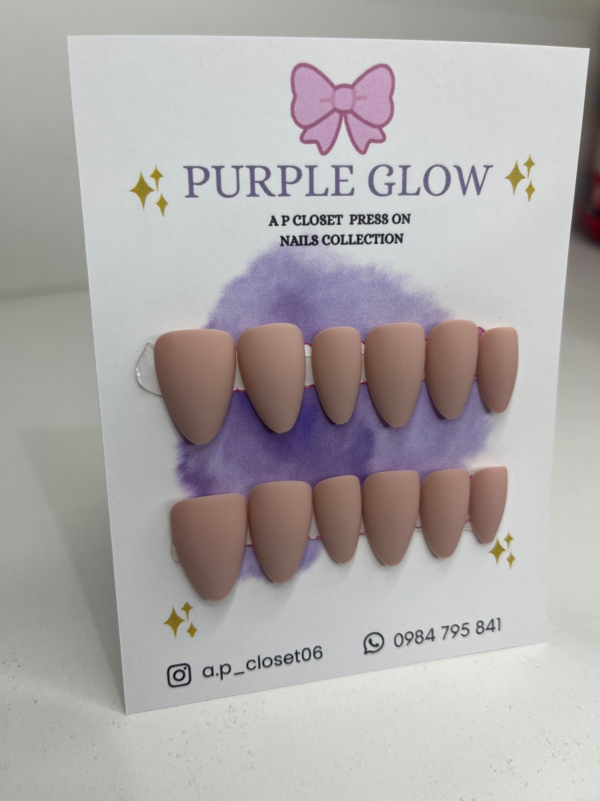 ᥫ᭡ Press on Matte - 2