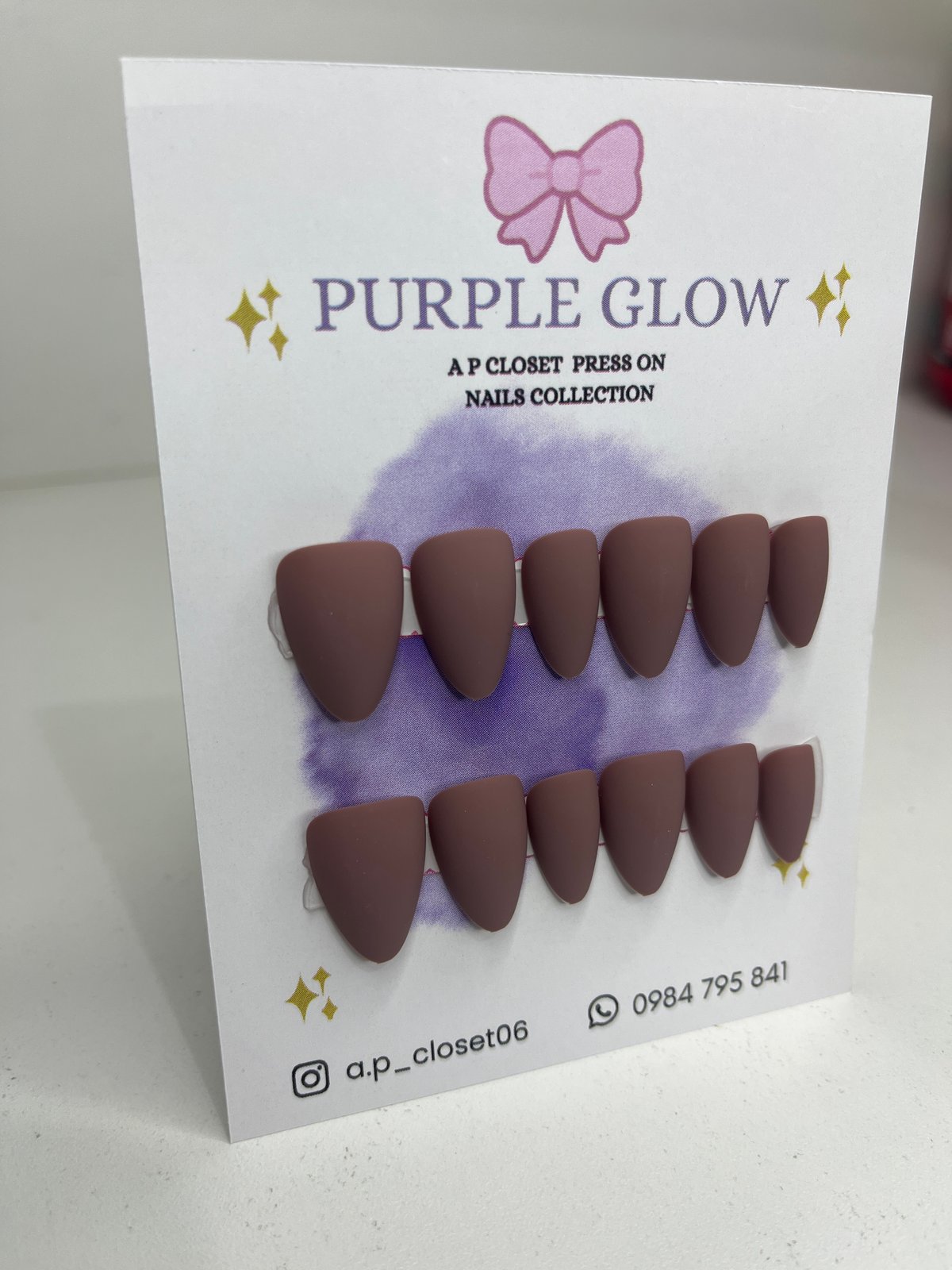 ᥫ᭡ Press on Matte - 2