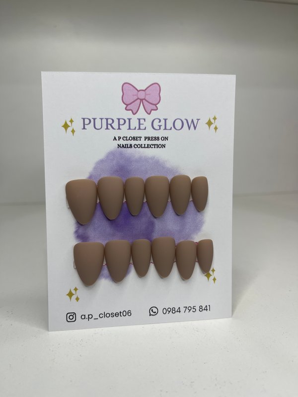 ᥫ᭡ Press on Matte