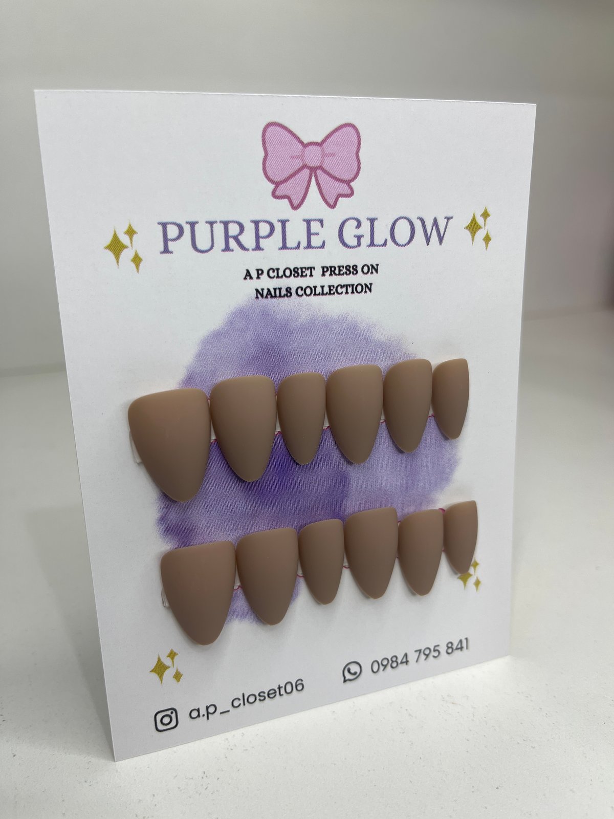 ᥫ᭡ Press on Matte - 2