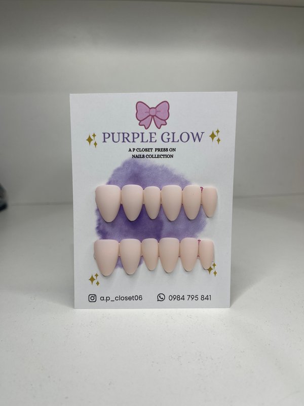 ᥫ᭡ Press on Matte