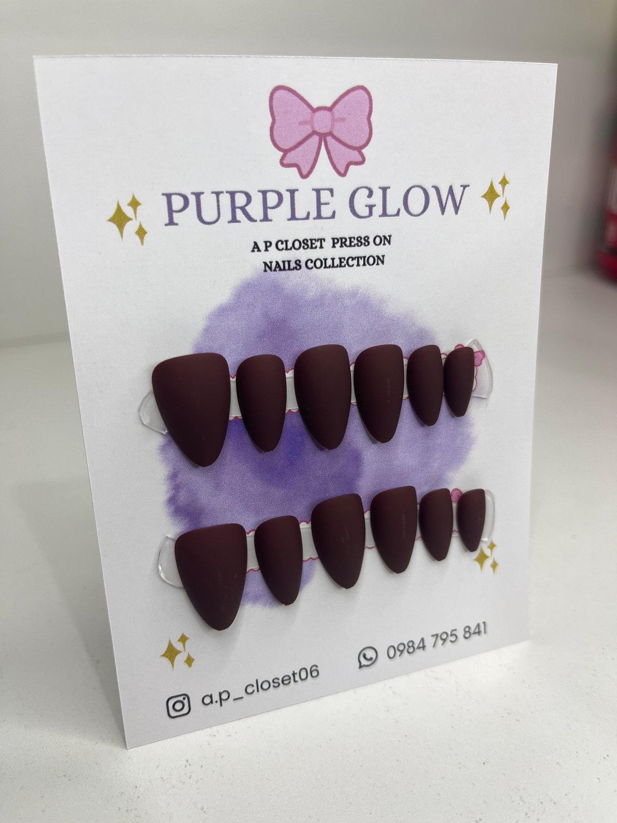 ᥫ᭡ Press on Matte - 2