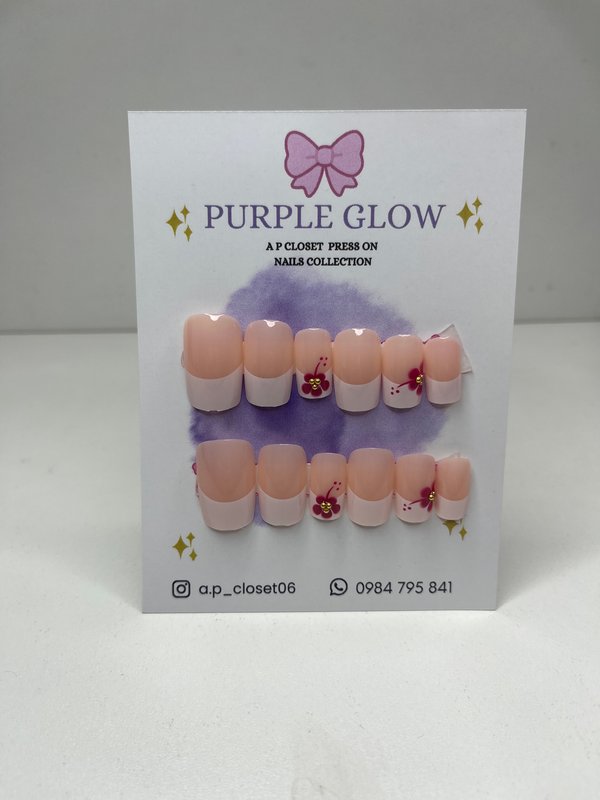 ᥫ᭡ Uñas press on Cuadradas cortas