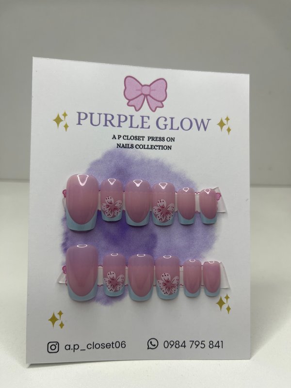 ᥫ᭡ Uñas press on Cuadradas cortas