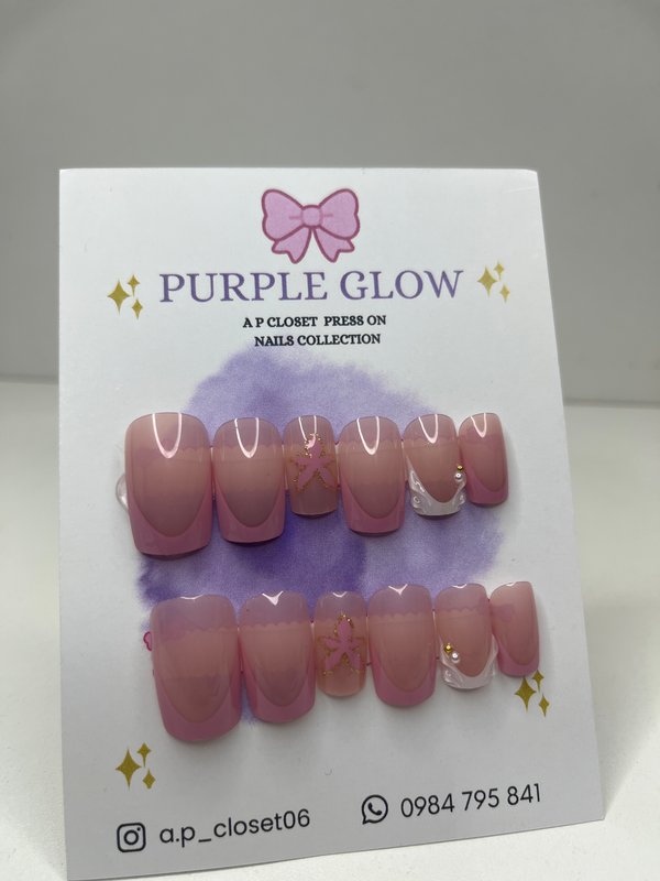 ᥫ᭡ Uñas press on Cuadradas cortas
