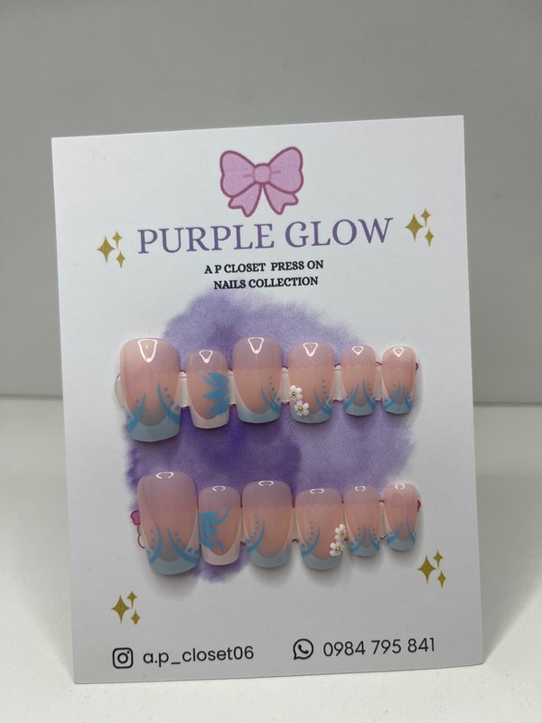 ᥫ᭡ Uñas press on Cuadradas cortas
