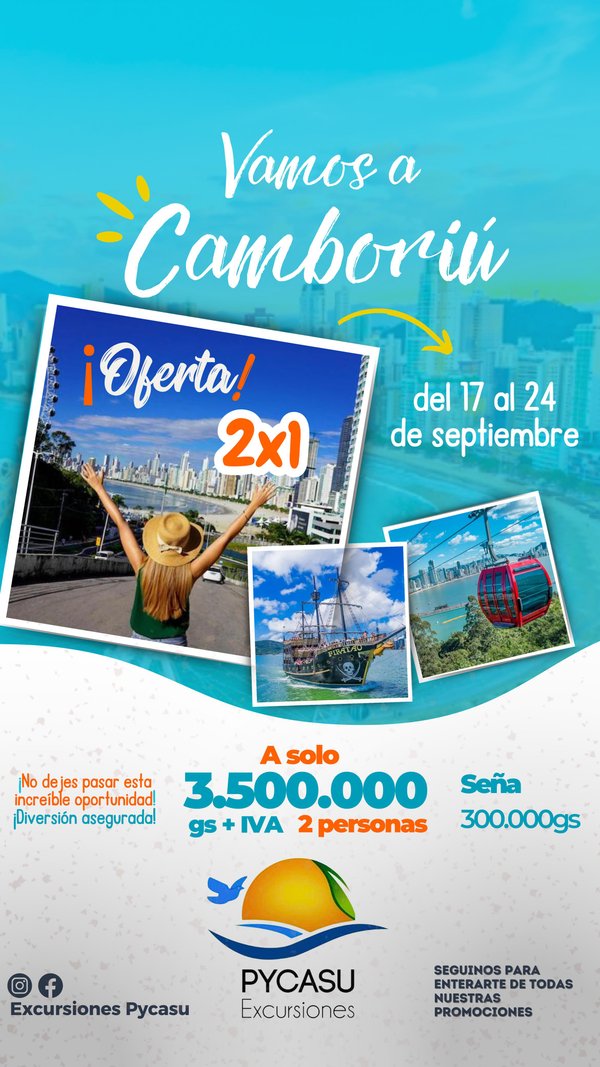 2x1 Primavera en CAMBORIÚ 🇧🇷