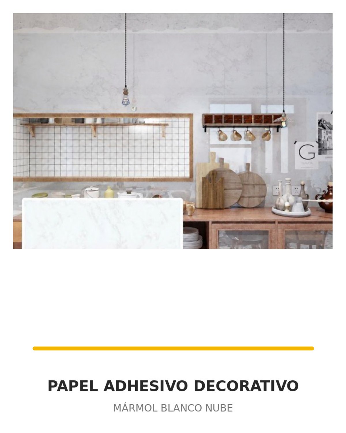 Papel Adhesivo Decorativo - 5