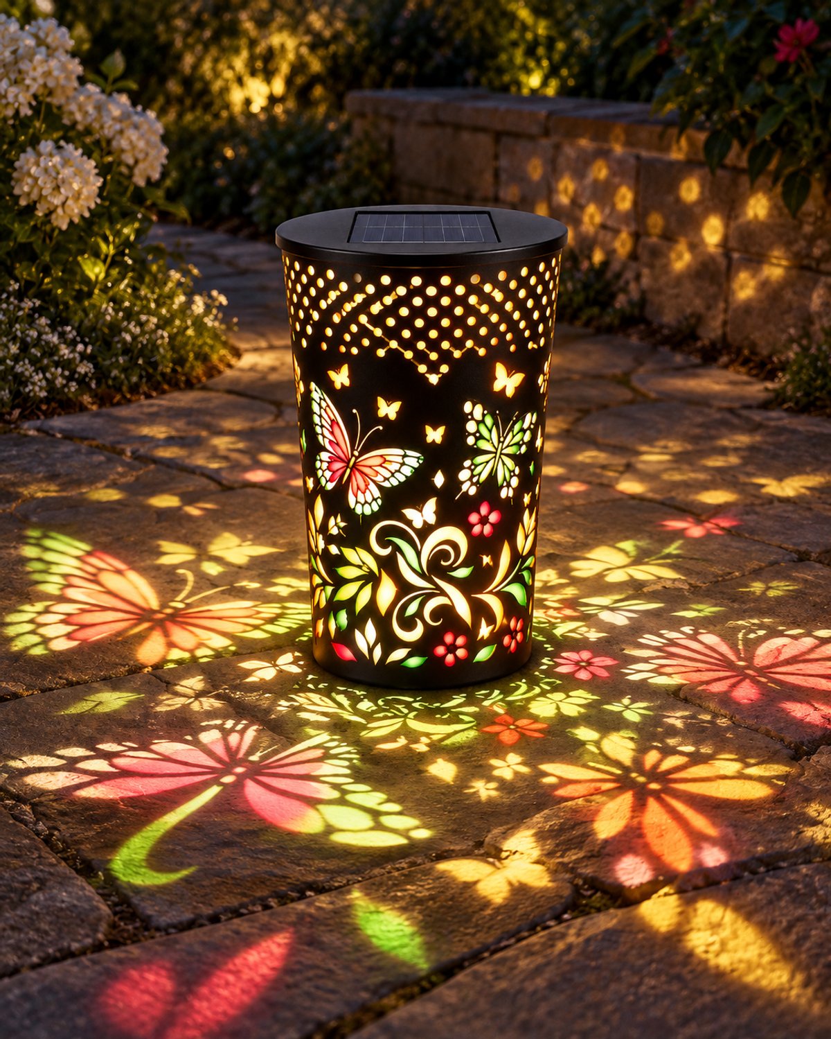 Lámpara solar Mariposa  - 2