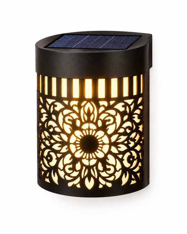 Lámpara solar para pared