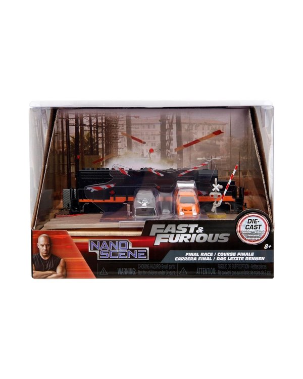 JADA - Fast & Furious Final Race Train Nano Scene