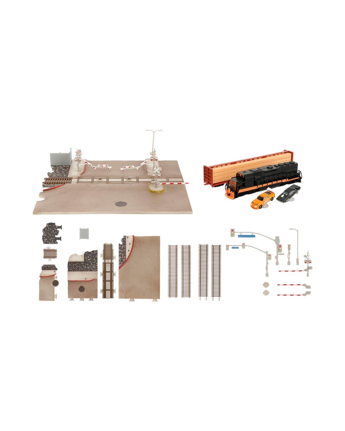 JADA - Fast & Furious Final Race Train Nano Scene - 2