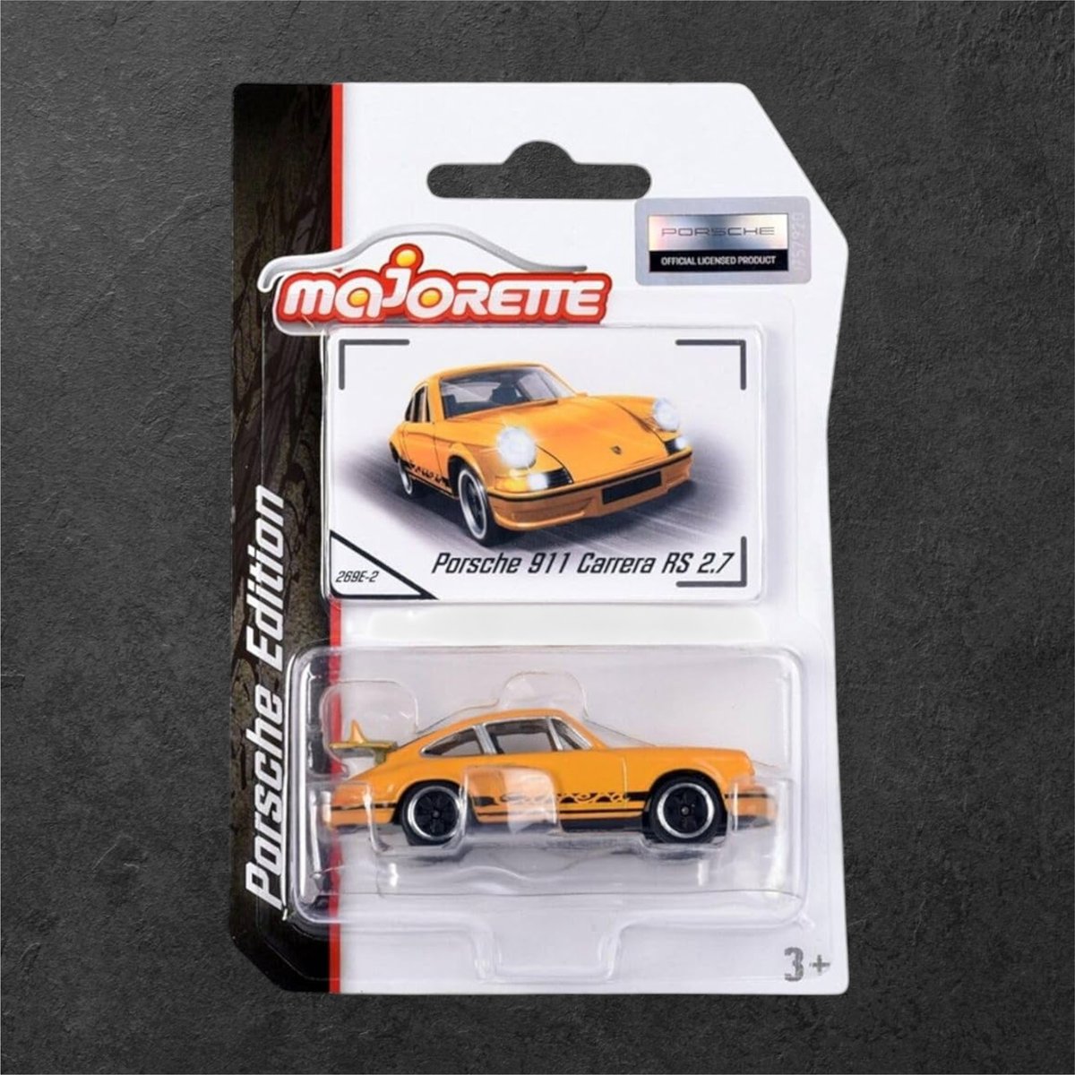 MAJORETTE - Porsche 911 Carrera RS 2.7 Amarillo