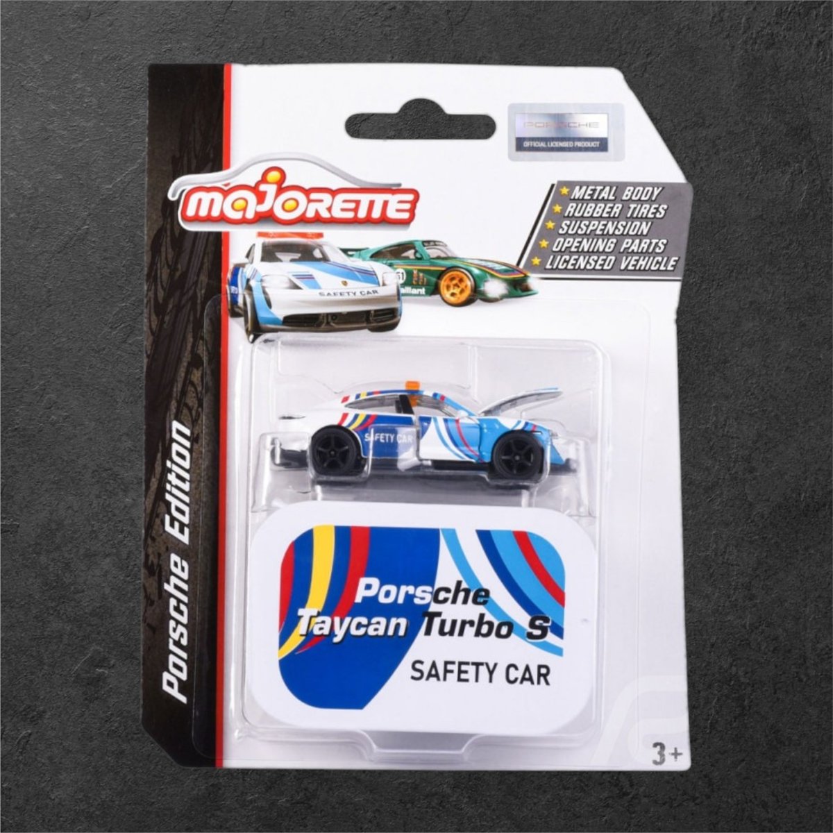MAJORETTE - Porsche Taycan Turbo S Safety Car
