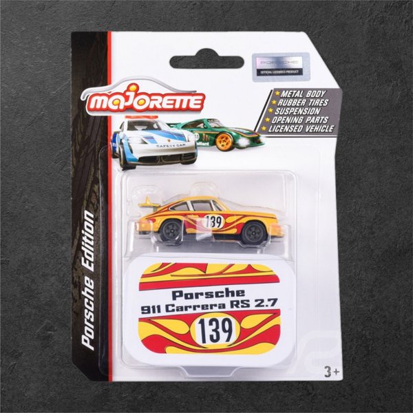 MAJORETTE - Porsche 911 Carrera RS 2.7 n° 139