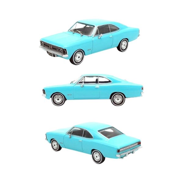 BR Classics - Chevrolet Opala Coupé De Luxo 1972  - Turquesa