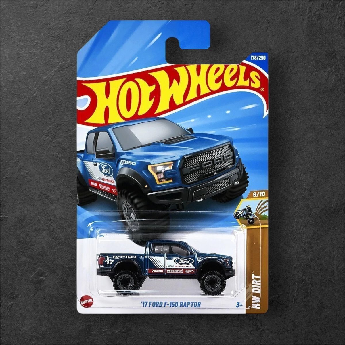 Hot Wheels '17 Ford F-150 Raptor - Azul