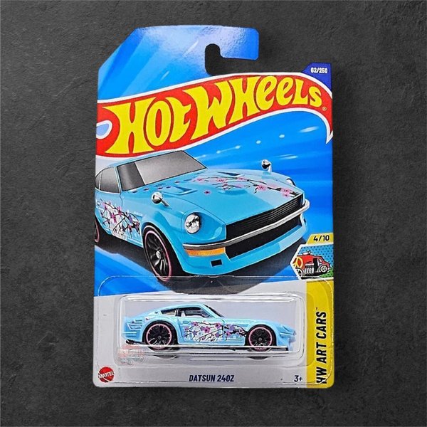 Hot Wheels Datsun 240Z - Hw Art Cars Azul