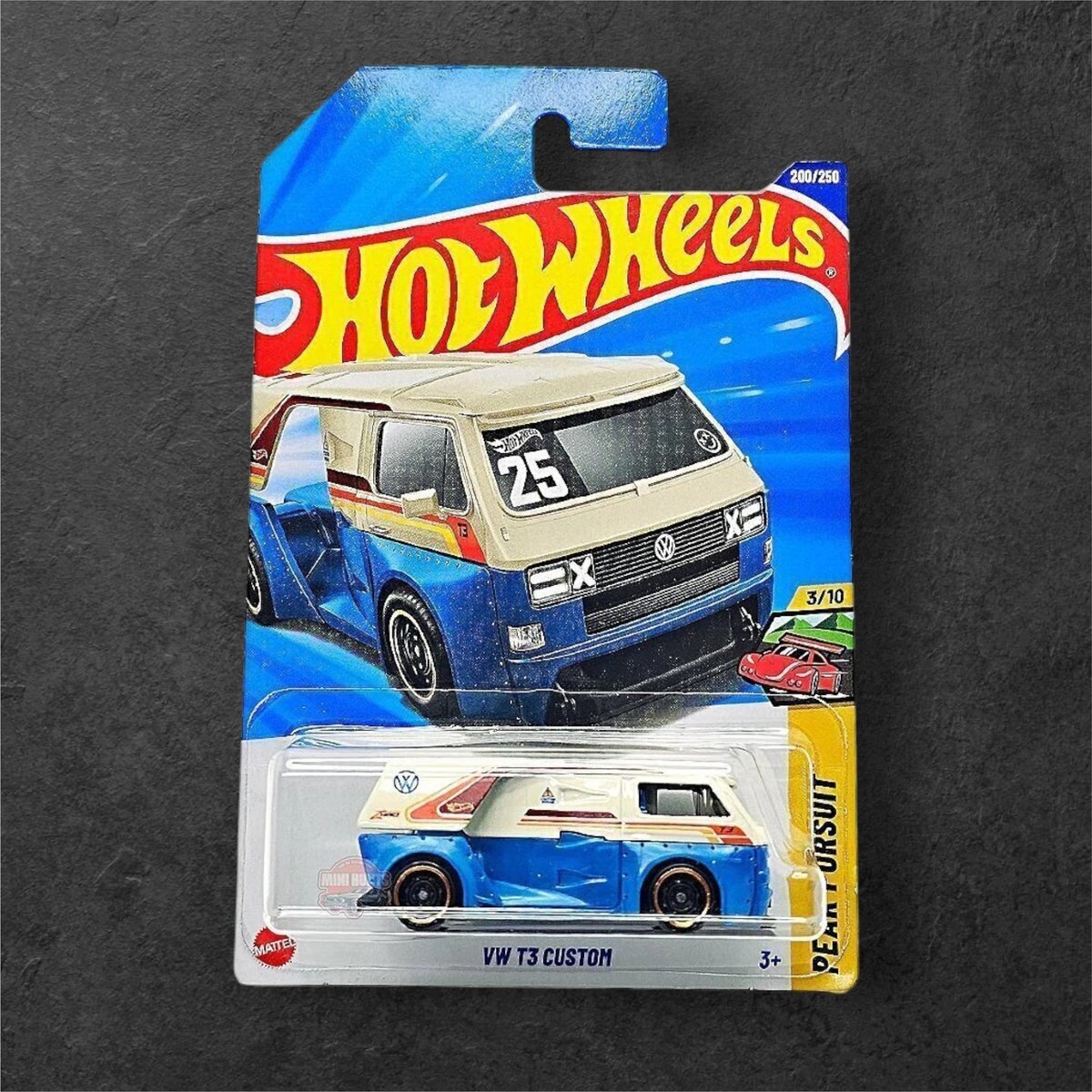 Hot Wheels VW T3 Custom - Azul