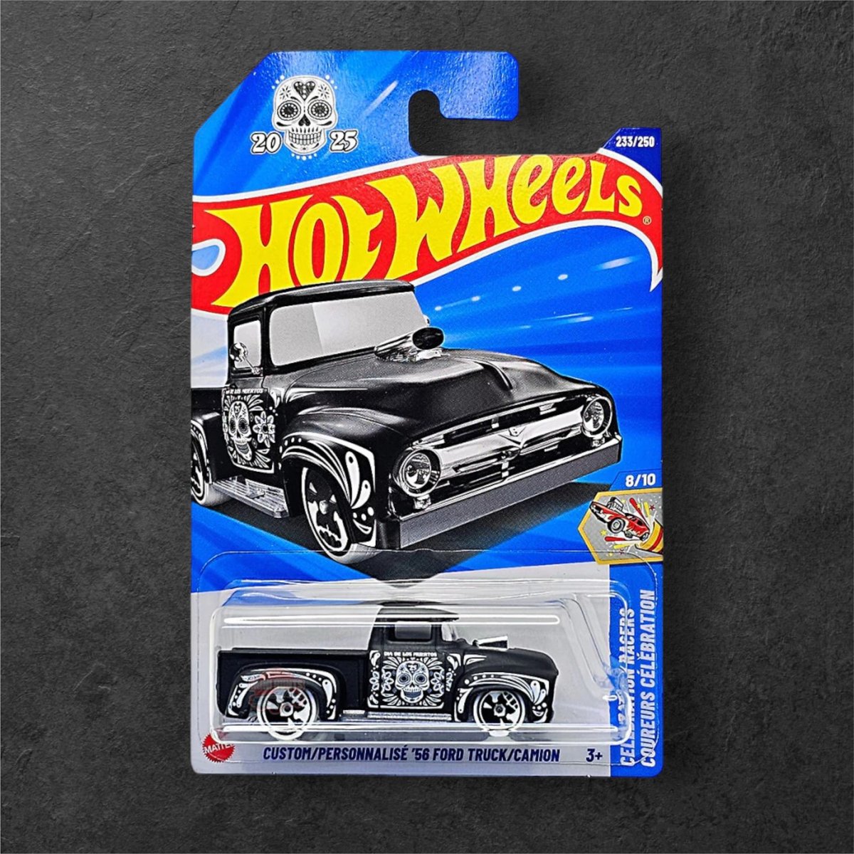 Hot Wheels Custom '56 Ford Truck - Negro