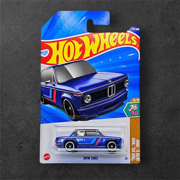 Hot Wheels BMW 2002 - Azul