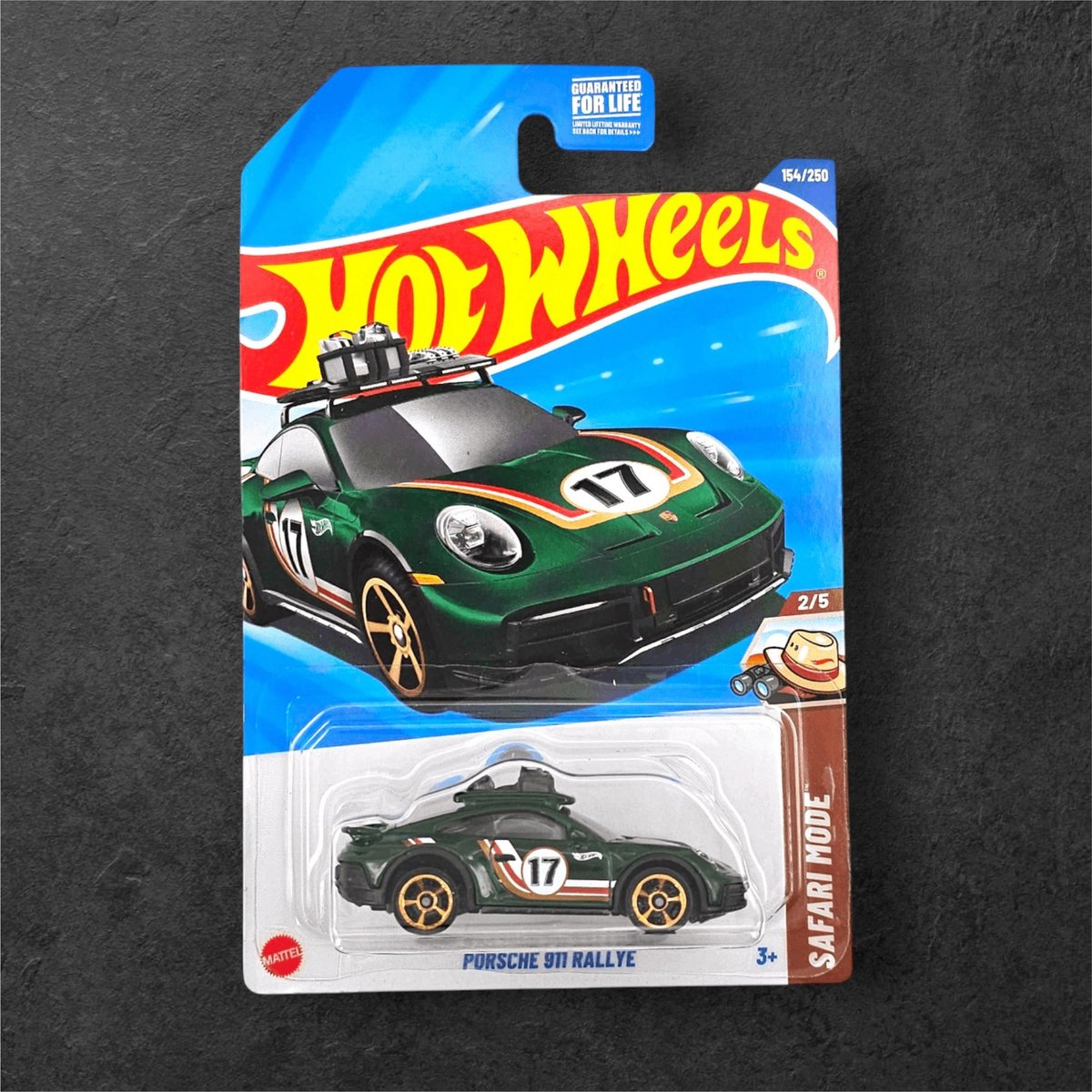 Hot Wheels  Porsche 911 Rallye - Verde