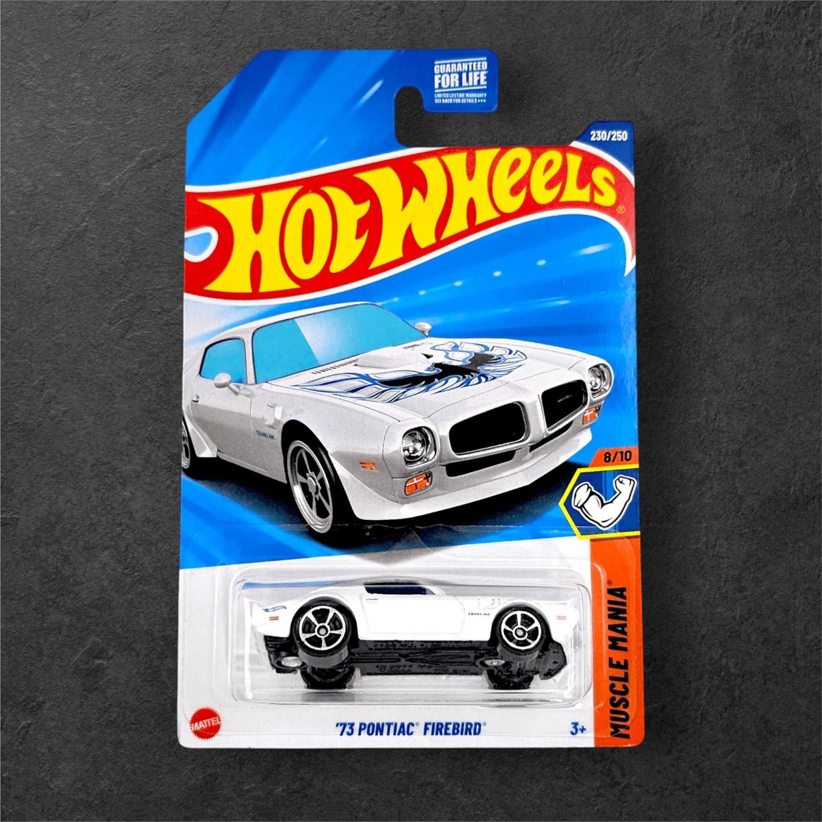Hot Wheels  '73 Pontiac Firebird - Blanco
