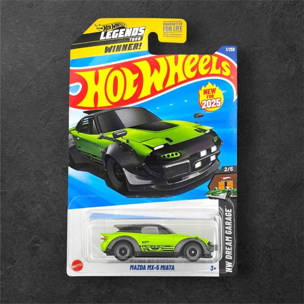 Hot Wheels Mazda MX-5 Miata - Verde