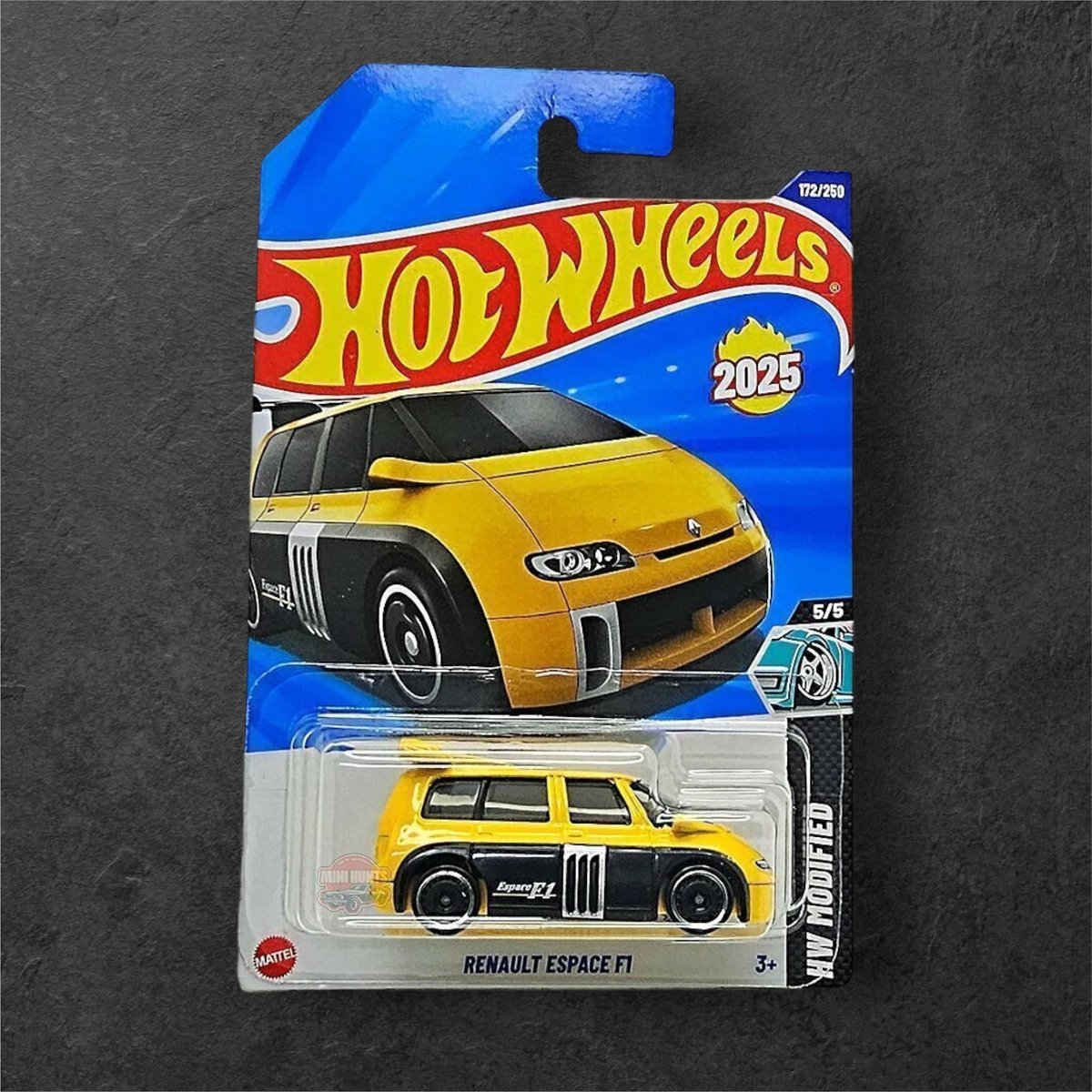 Hot Wheels Renault Espace F1 - Amarillo