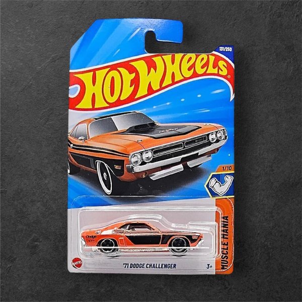 Hot Wheels '71 Dodge Challenger - Muscle Mania