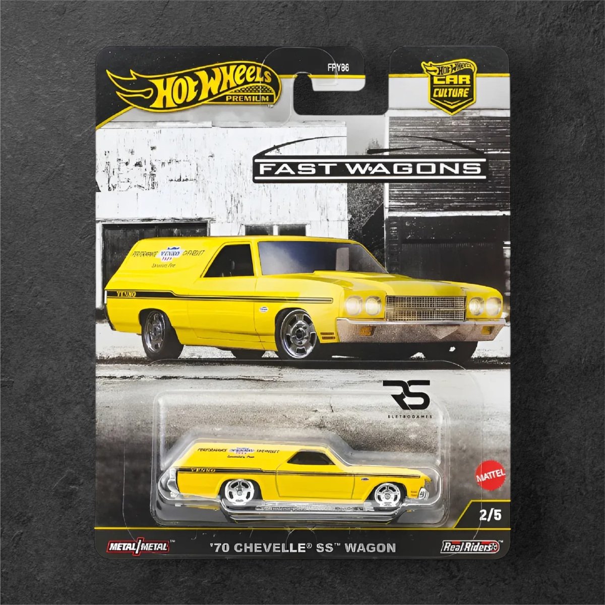 HWs Premium 70 Chevelle ss Wagon - Fast Wagons - Car Culture