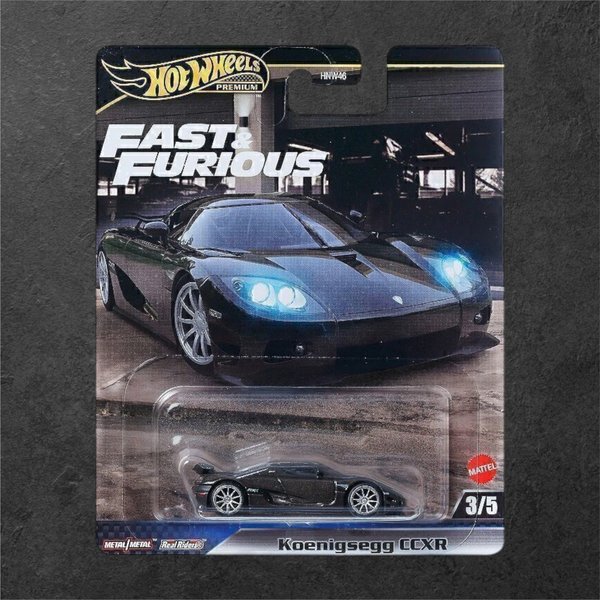 HWs Premium Koenigseeg CCXR - Fast & Furious