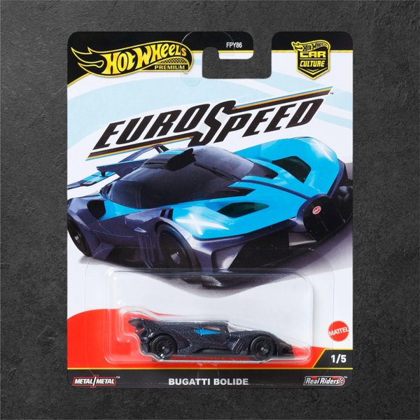 HWs Premium Bugatti Bolide - Euro Speed - Car Culture