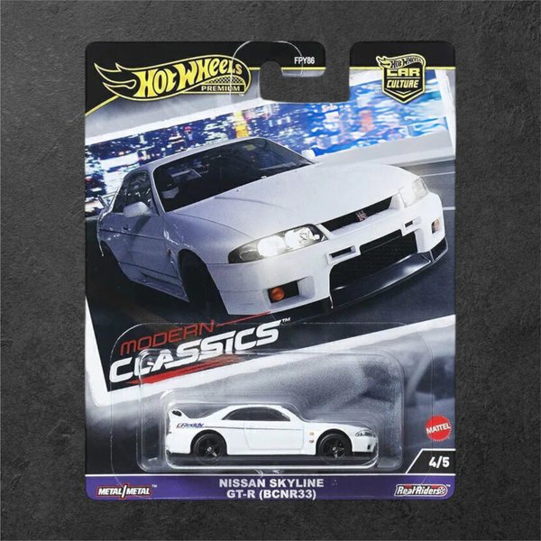 HWs Premium Nissan Skyline GT-R (BCNR33) - Modern Classics -