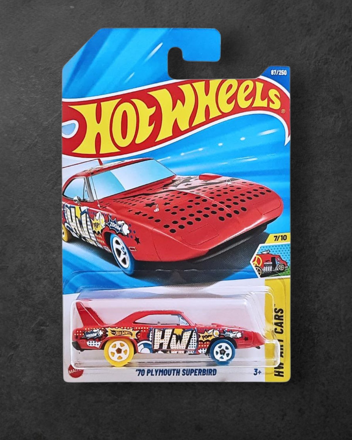 Hot Wheels 70 plymouth superbird - Rojo