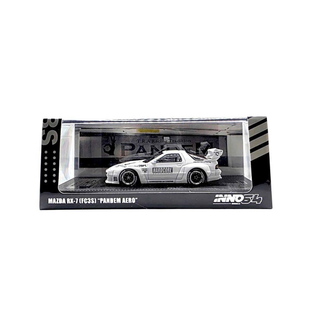 INNO 64 - Mazda RX7 FC3S White PANDEM AERO  - 2