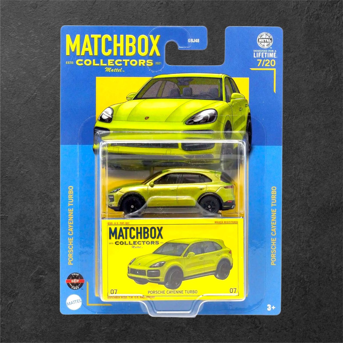 Matchbox - Porsche Cayenne Turbo Yellow - Matchbox Collectors